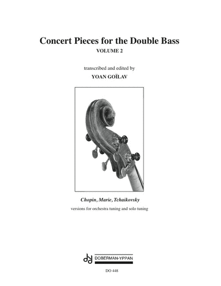 Concert Pieces for the Double Bass, Volume 2