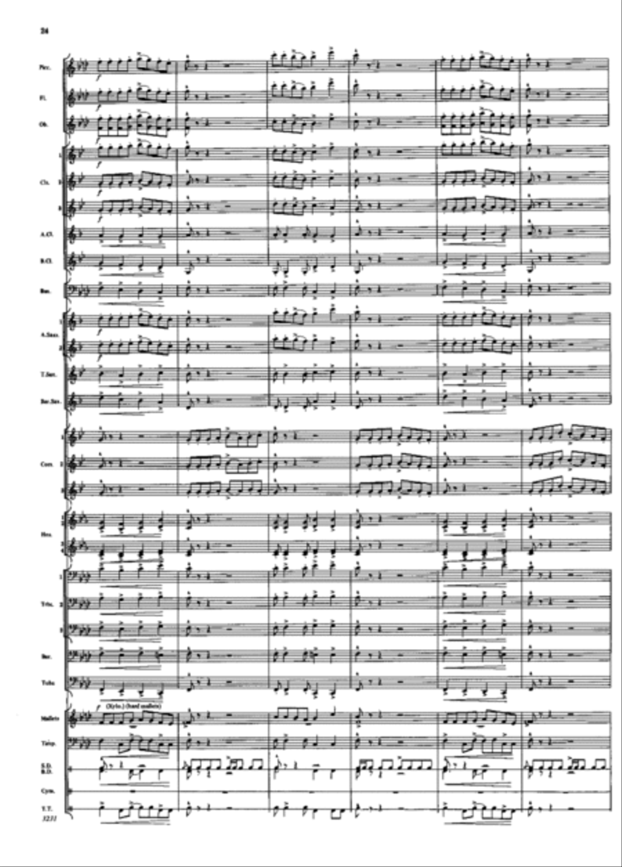 Aventura Concert Band scores gallery preview page 23