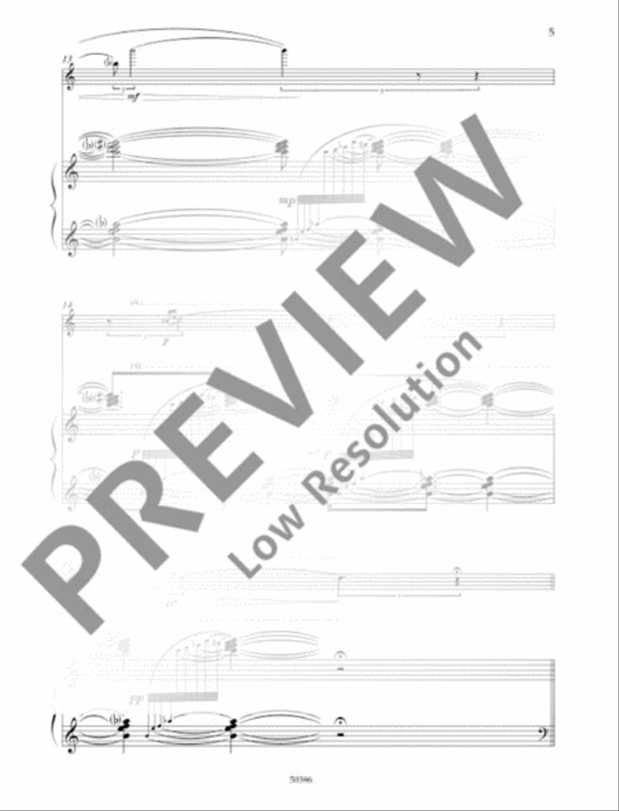 Epitaph Violin Solo scores gallery preview page 6