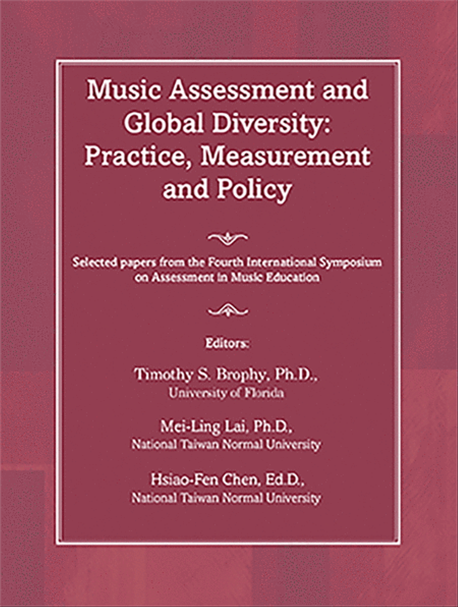Music Assessment and Global Diversity: Practice, Measurement and Policy School and Community scores gallery preview page 1