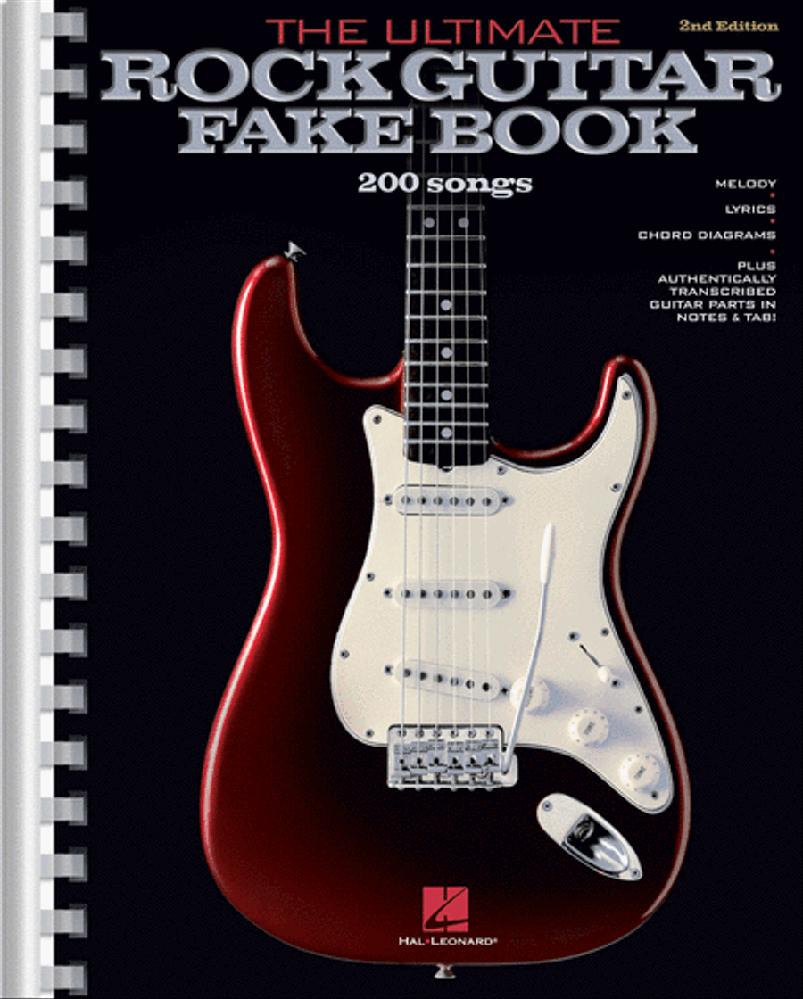 The Ultimate Rock Guitar Fake Book - 2nd Edition Electric Guitar scores gallery preview page 1