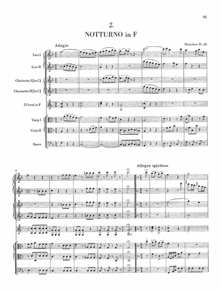 Notturni with Organ Flute-cimbals