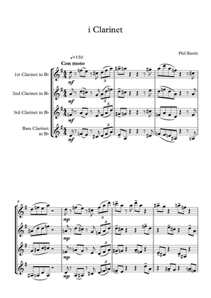 Book cover for i Clarinet - Clarinet Quartet