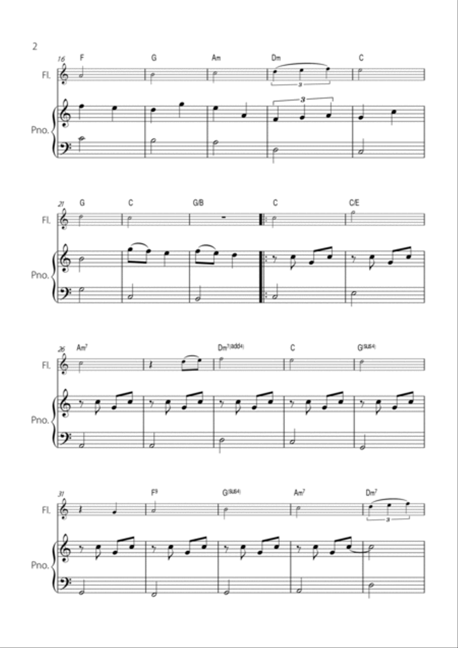 Can't Help Falling In Love Chamber Music scores gallery preview page 2