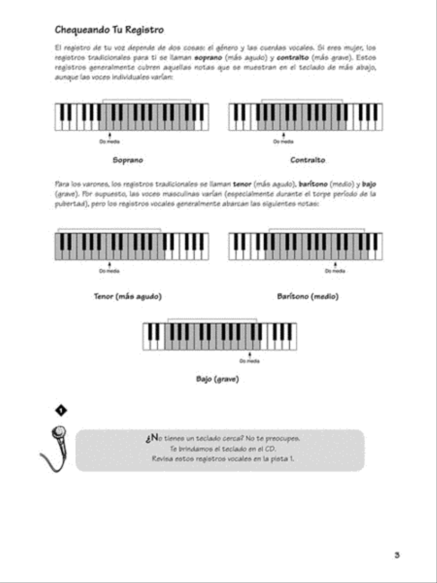 Cantante 1 Voice scores gallery preview page 3