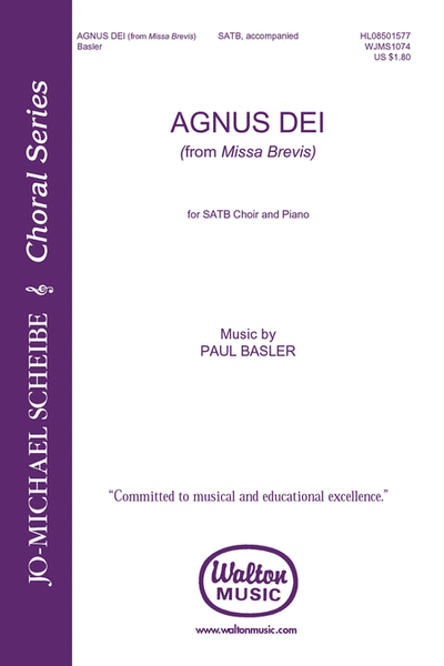 Agnus Dei - SATB image number null