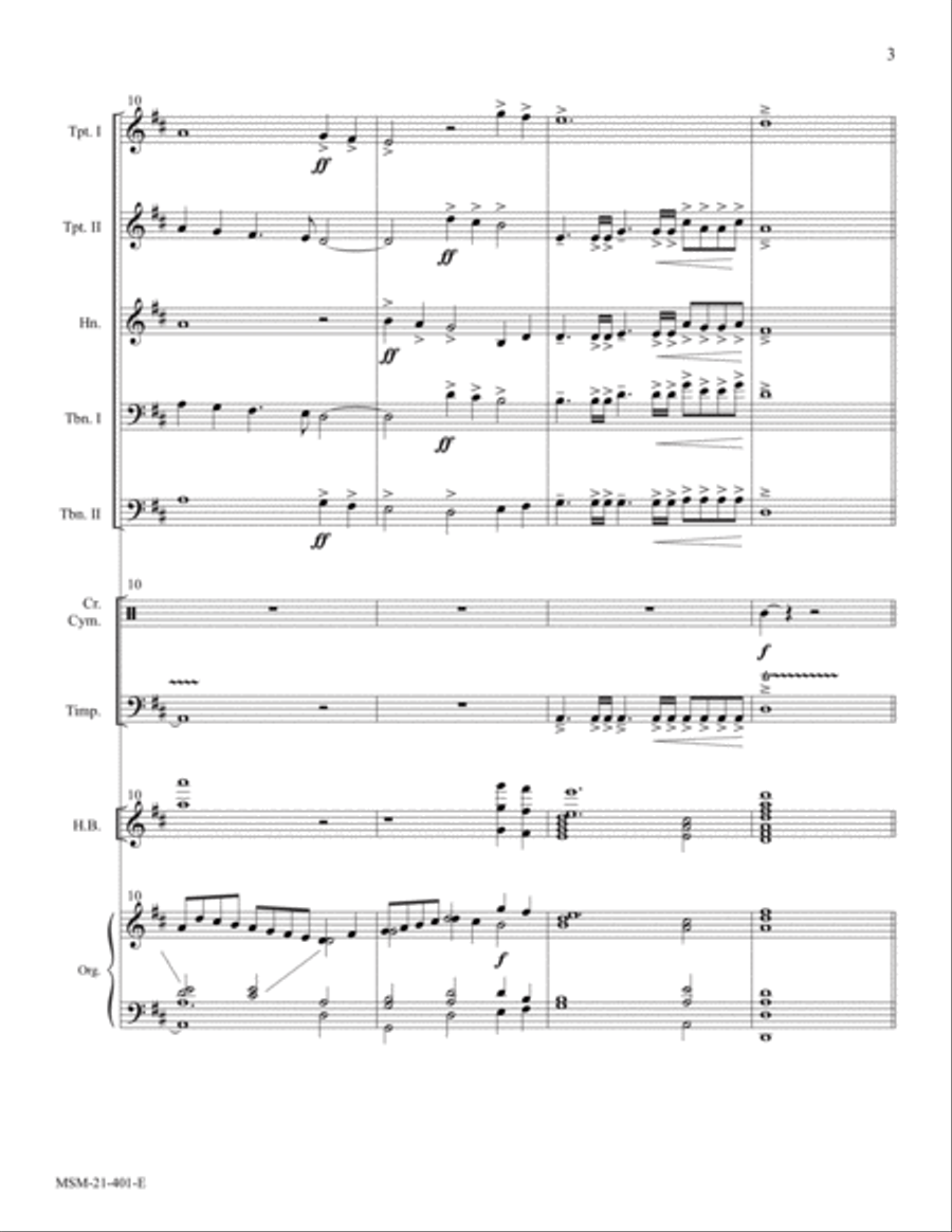 Lasst uns erfreuen Organ scores gallery preview page 3