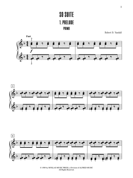 Contest Winners for Two, Book 3: 9 Original Piano Duets from the Alfred, Belwin, and Myklas Libraries