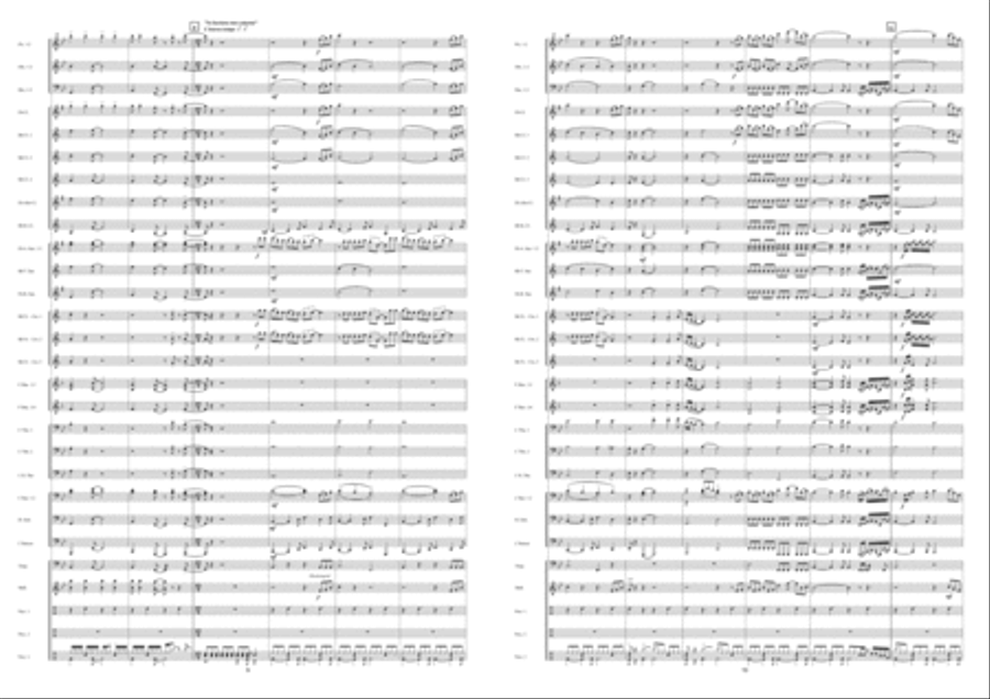 Eros Con Fuoco Eros Con Fuoco Fanfare Band scores gallery preview page 6