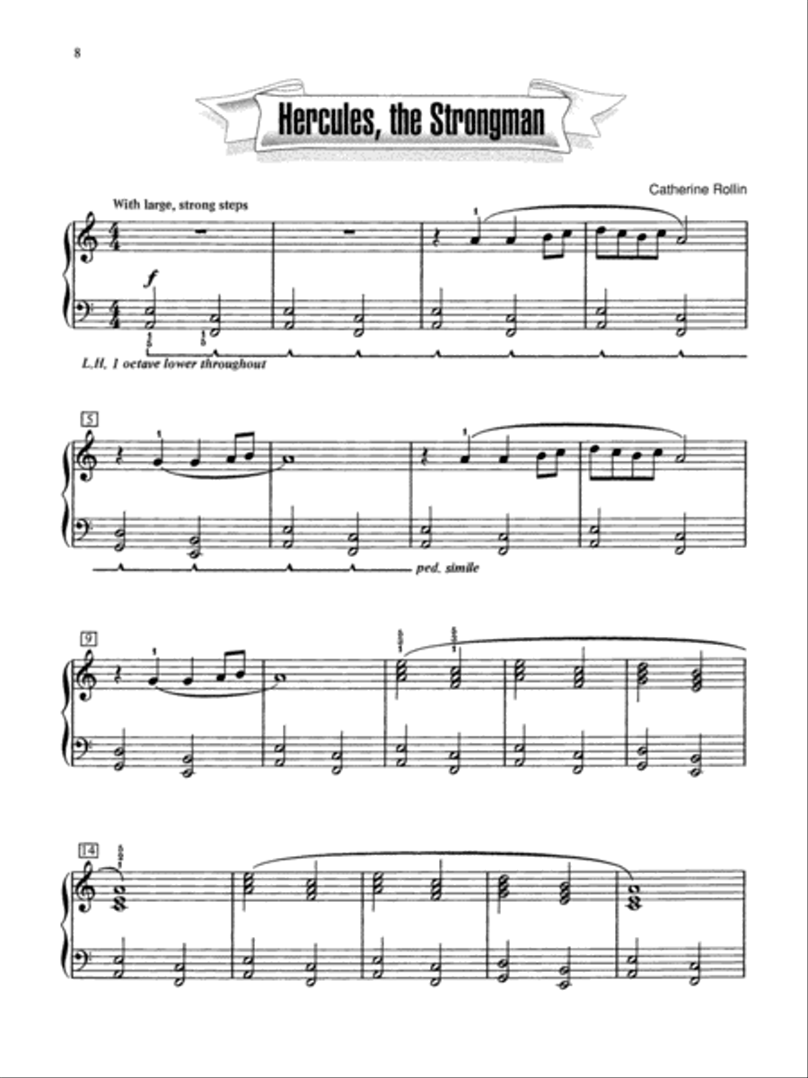 Circus Suite Easy Piano scores gallery preview page 3