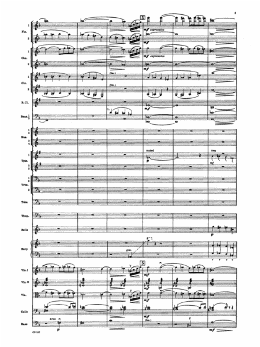 Berceuse and Finale (from the Firebird Suite): Score Full Orchestra scores gallery preview page 5