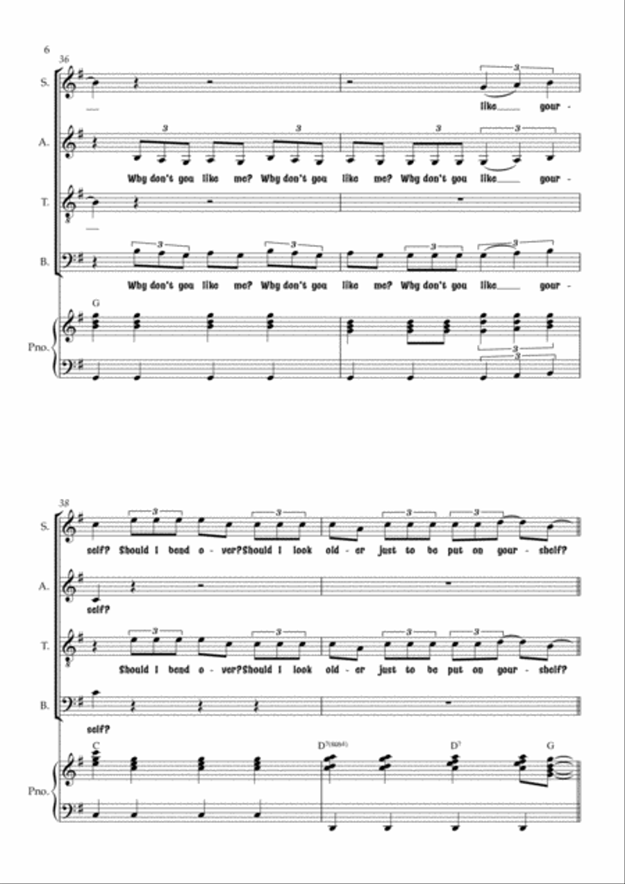 Grace Kelly 4-Part scores gallery preview page 6