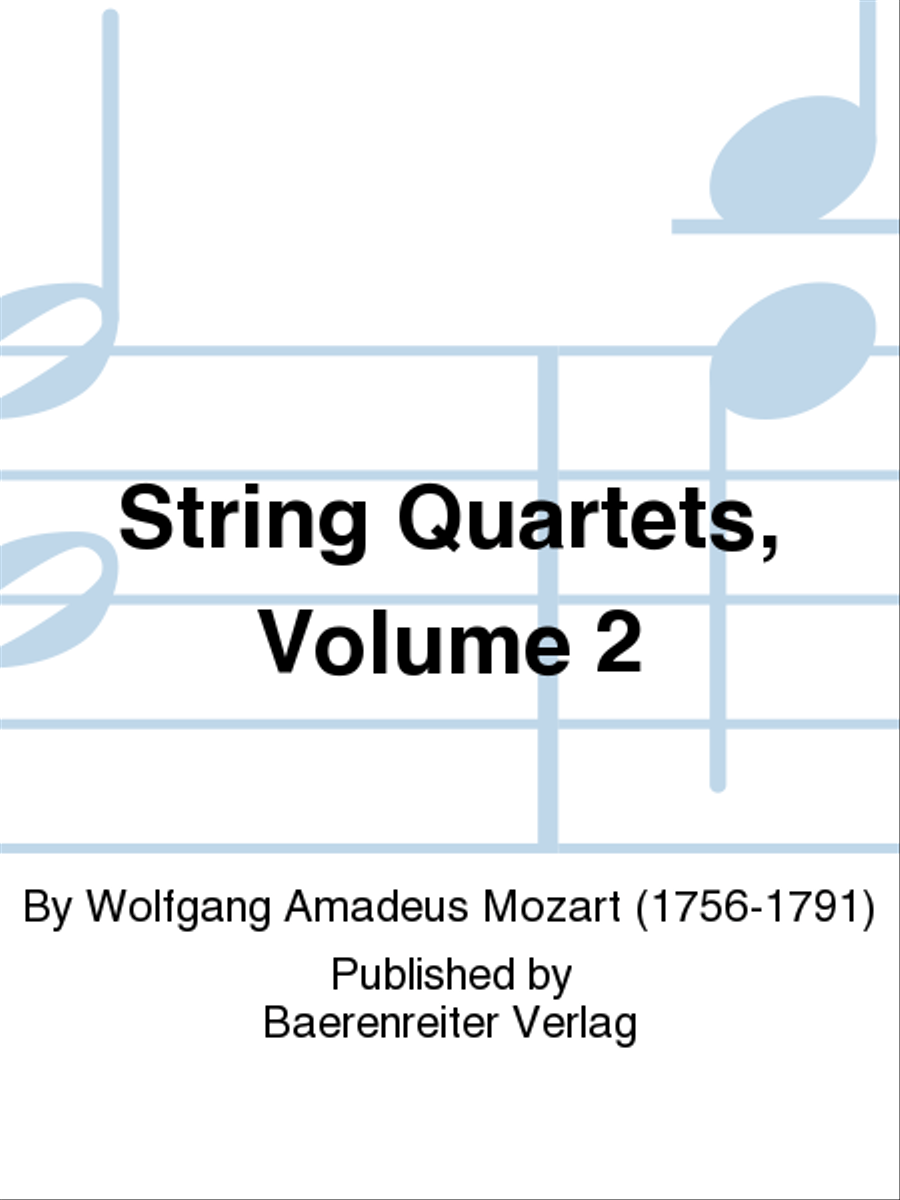 Streichquartette, Band 2 String Quartet scores gallery preview page 1