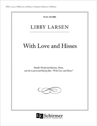 Book cover for With Love and Hisses