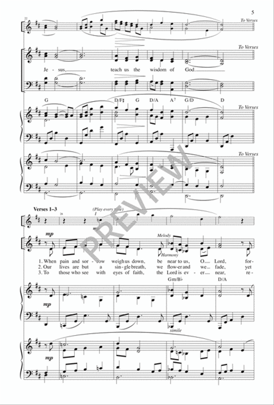 Eye Has Not Seen 4-Part scores gallery preview page 6