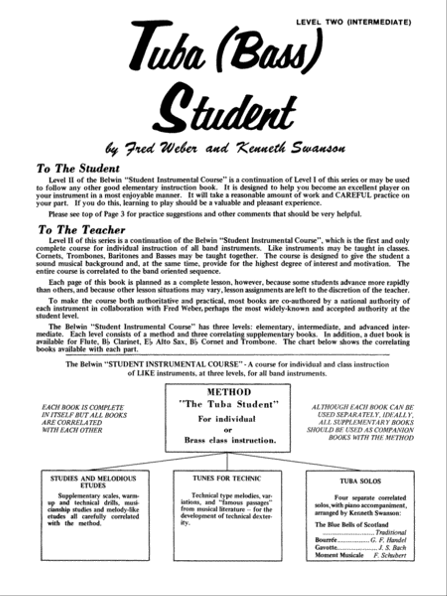 Student Instrumental Course Tuba Student Tuba scores gallery preview page 2