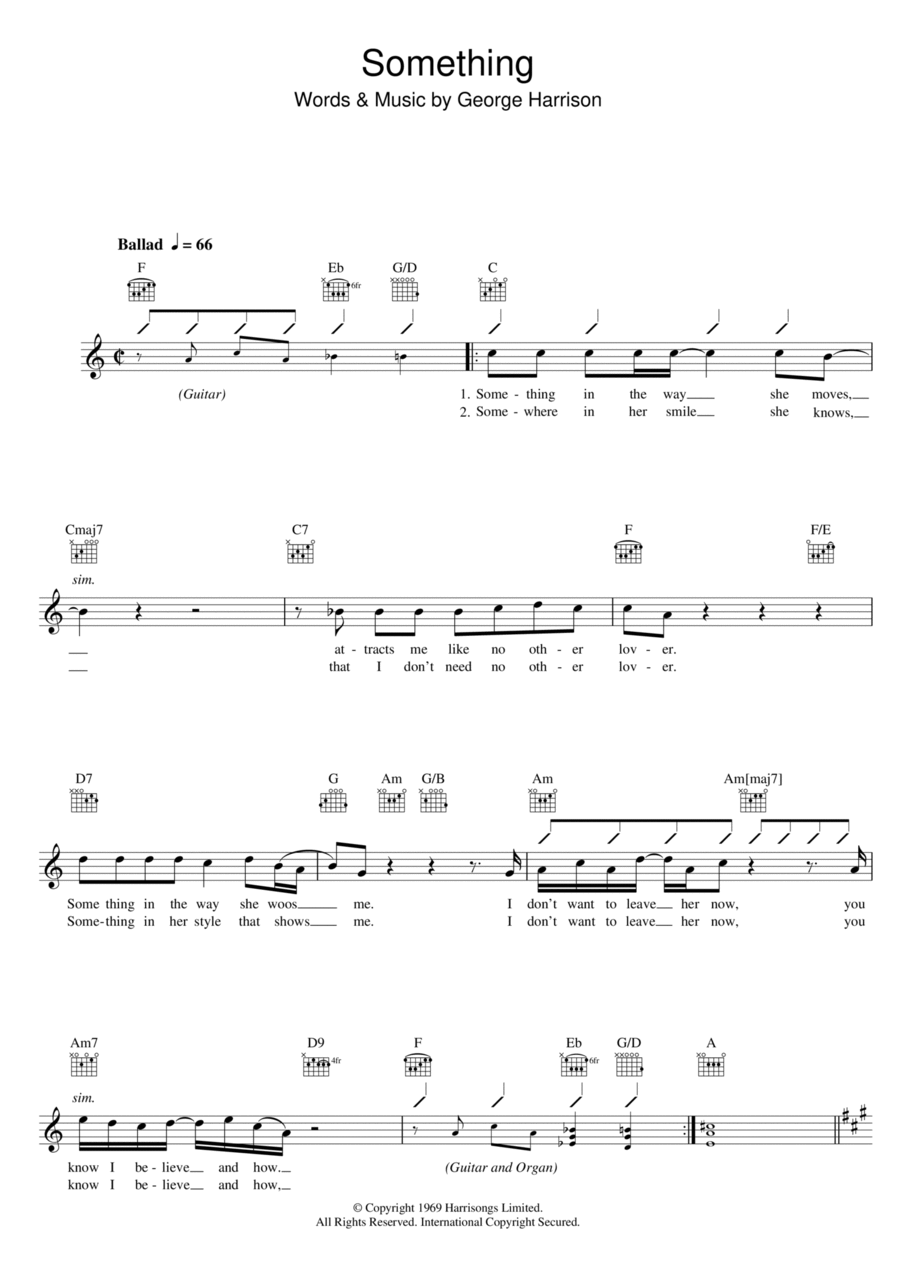 Something Something Piano scores gallery preview page 1