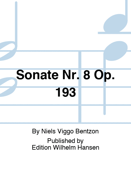 Sonate Nr. 8 Op. 193