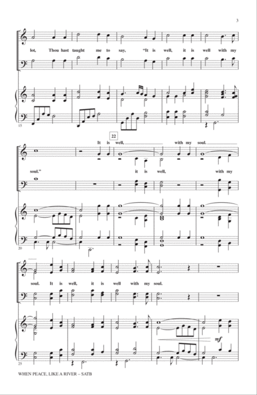 When Peace Is Like A River 4-Part scores gallery preview page 2