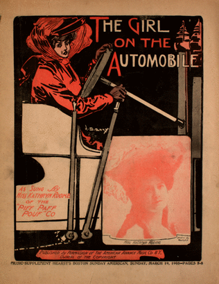 The Girl on the Automobile
