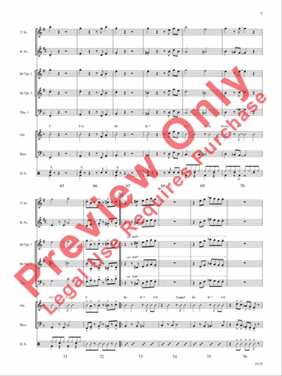 Hallelujah I Love Her So Choir scores gallery preview page 8