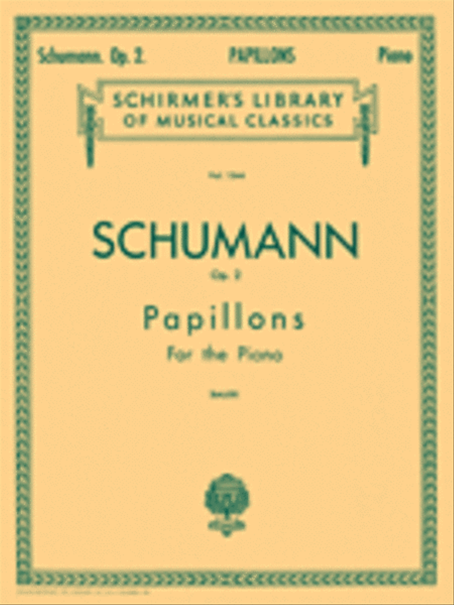 Papillons (Butterflies), Op. 2 Piano Solo scores gallery preview page 1