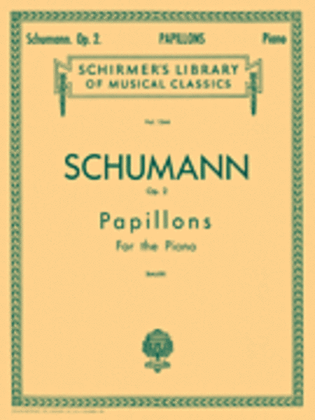 Book cover for Papillons (Butterflies), Op. 2