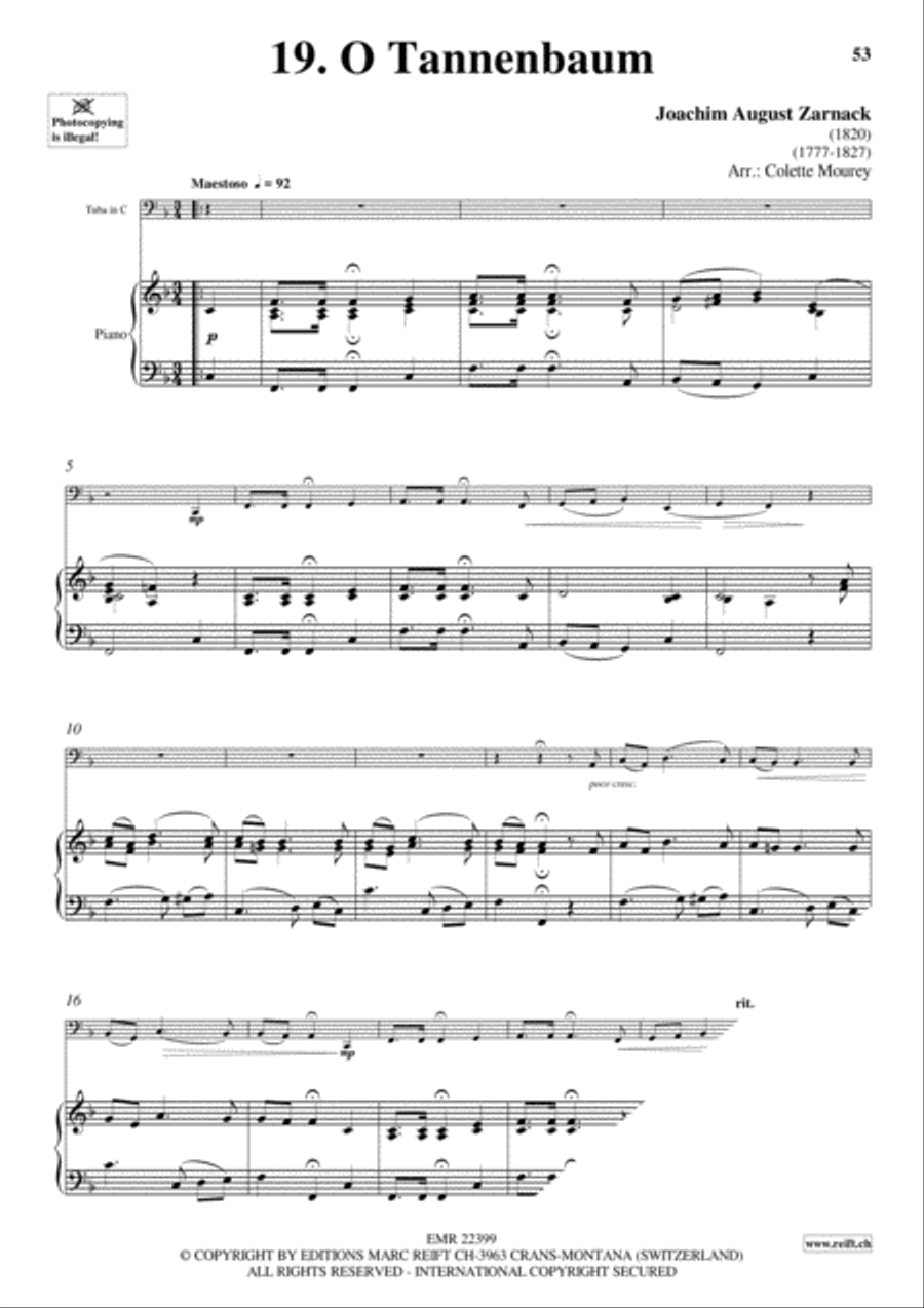 20 Greatest Christmas Hits Tuba scores gallery preview page 21