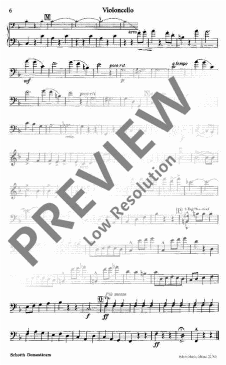 Rosen aus dem Süden Oboe scores gallery preview page 7