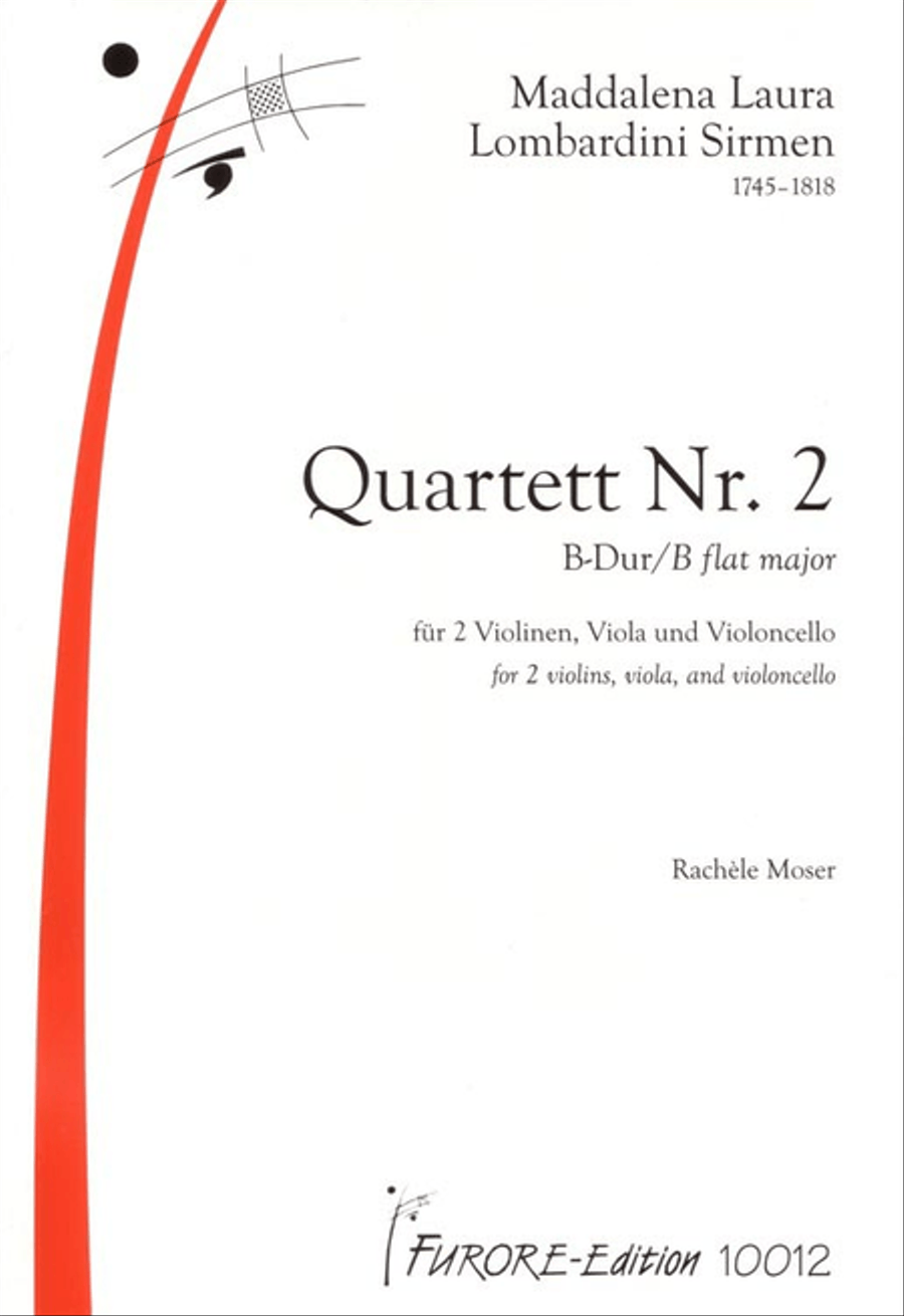 Streichquartett Nr. 2 String Quartet scores gallery preview page 1