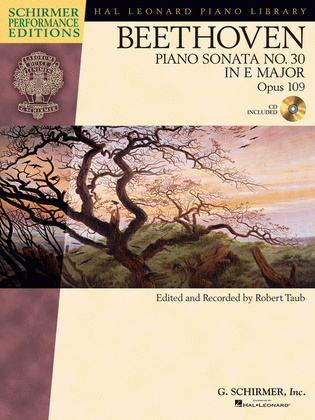 Book cover for Beethoven: Sonata No. 30 in E Major, Opus 109