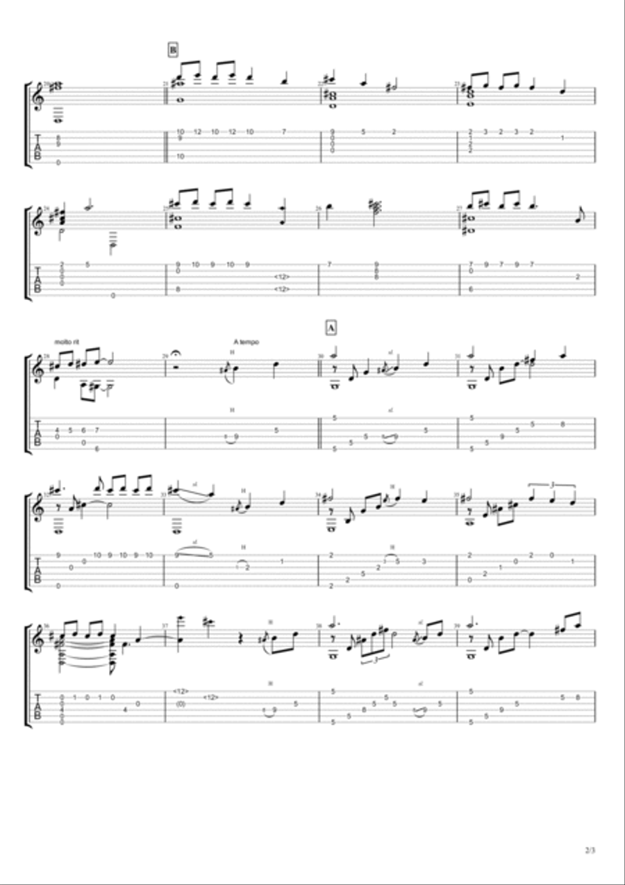Pure Imagination Pure Imagination Guitar Solo scores gallery preview page 2