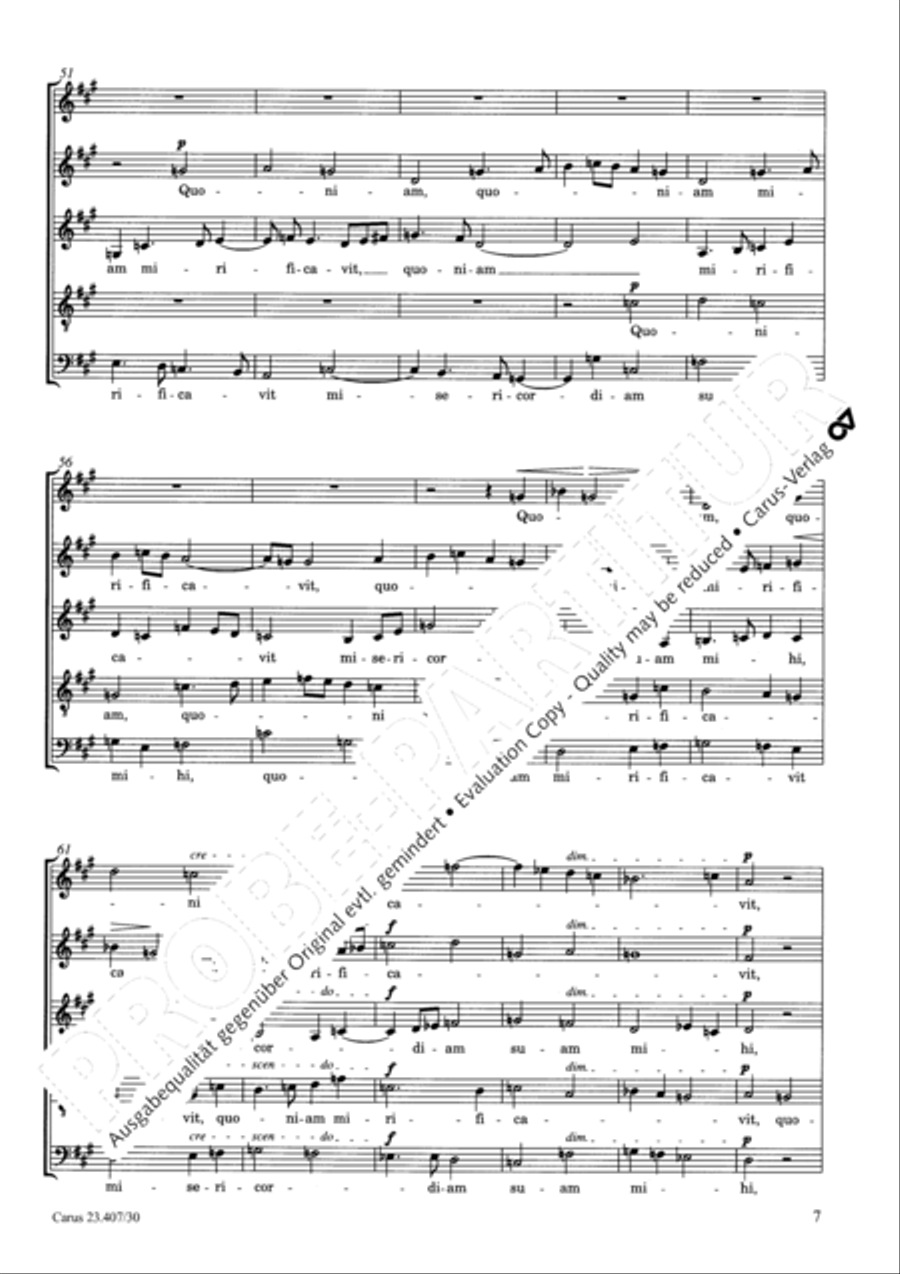 Benedictus Dominus Benedictus Dominus SSATB scores gallery preview page 8