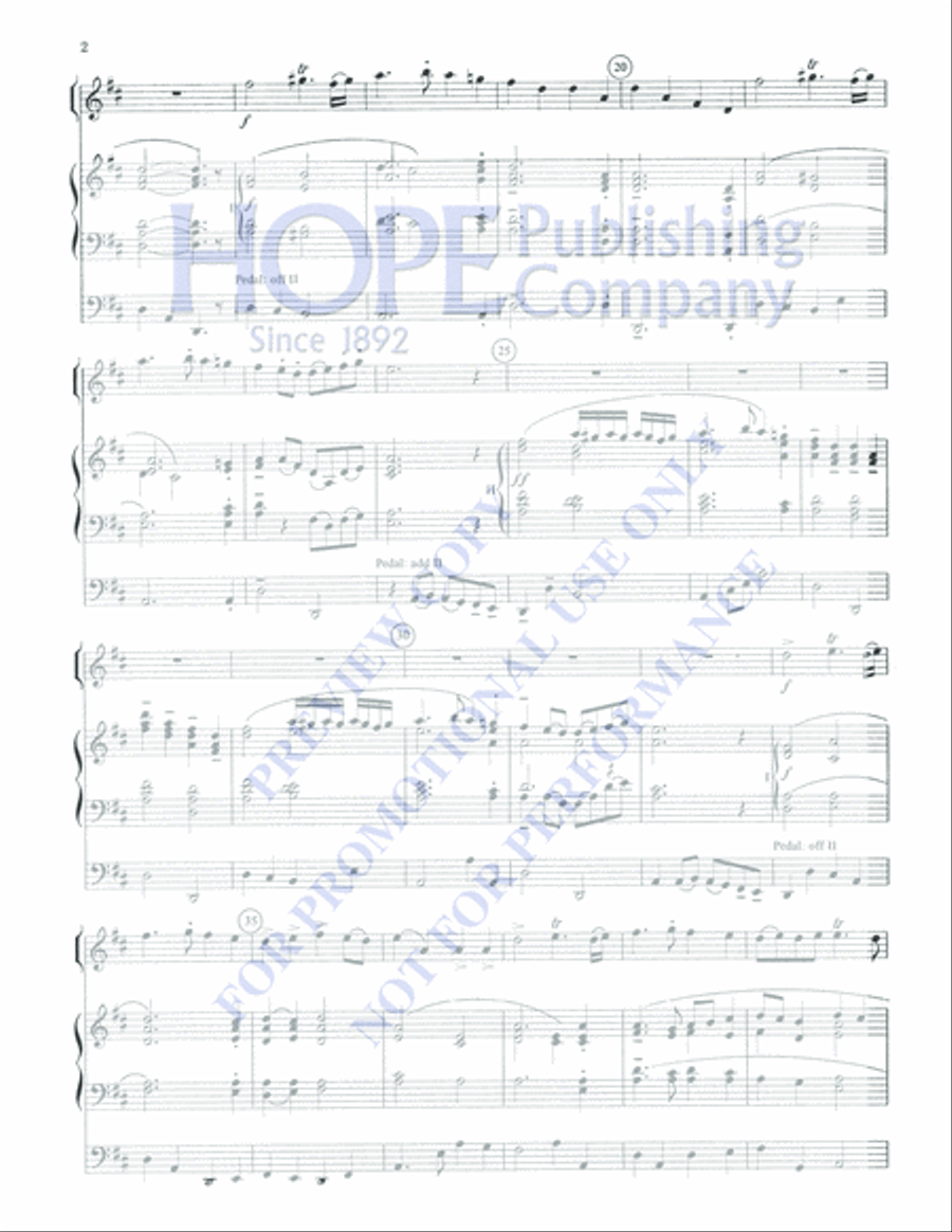 The Classical Wedding Trumpet Solo scores gallery preview page 4