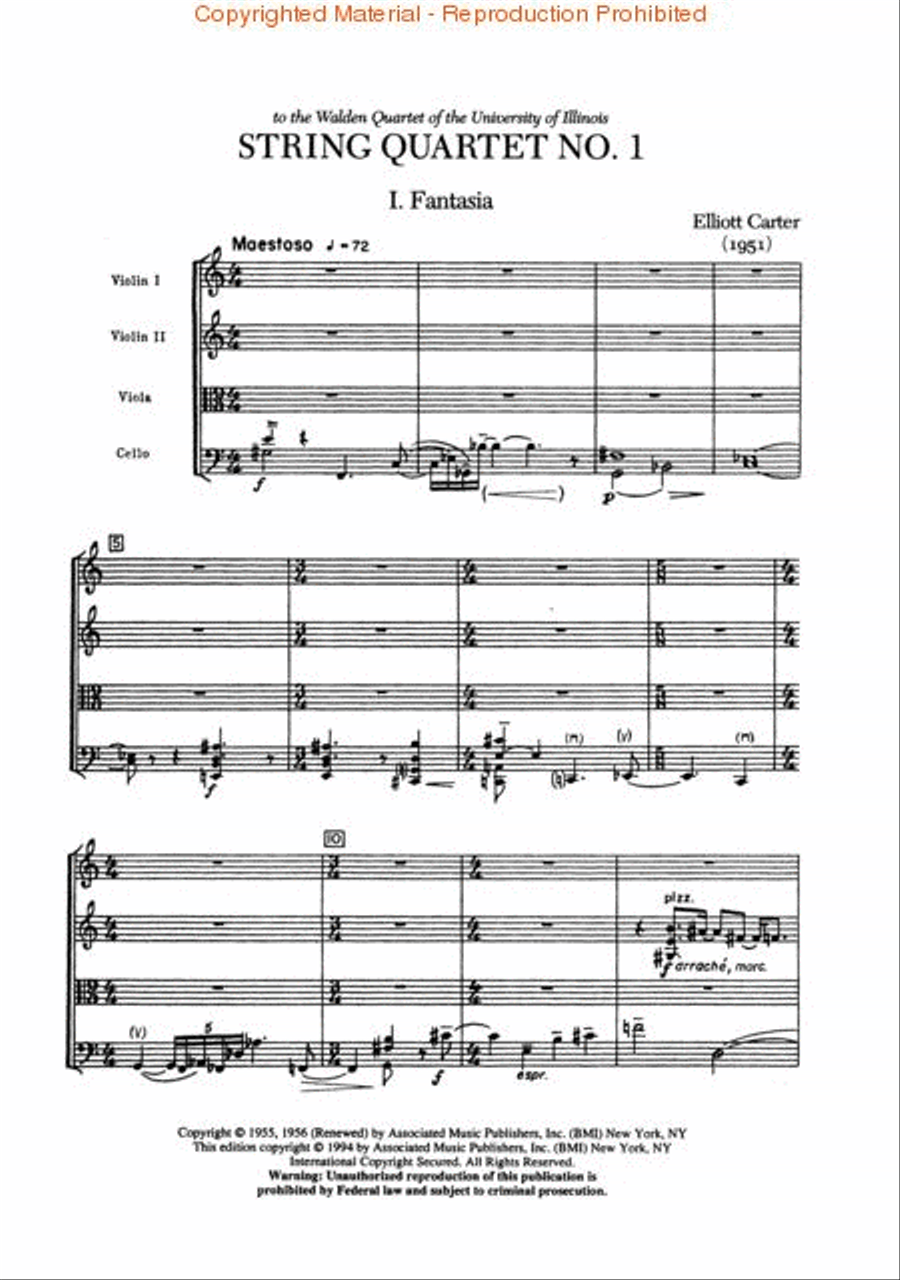The String Quartets String Quartet scores gallery preview page 2