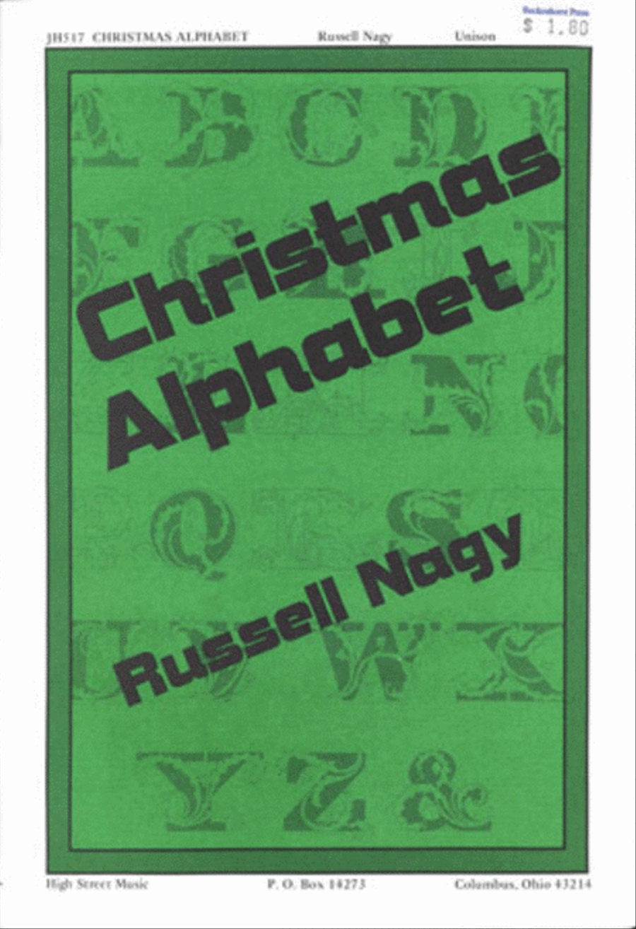 Christmas Alphabet Unison Choir scores gallery preview page 1