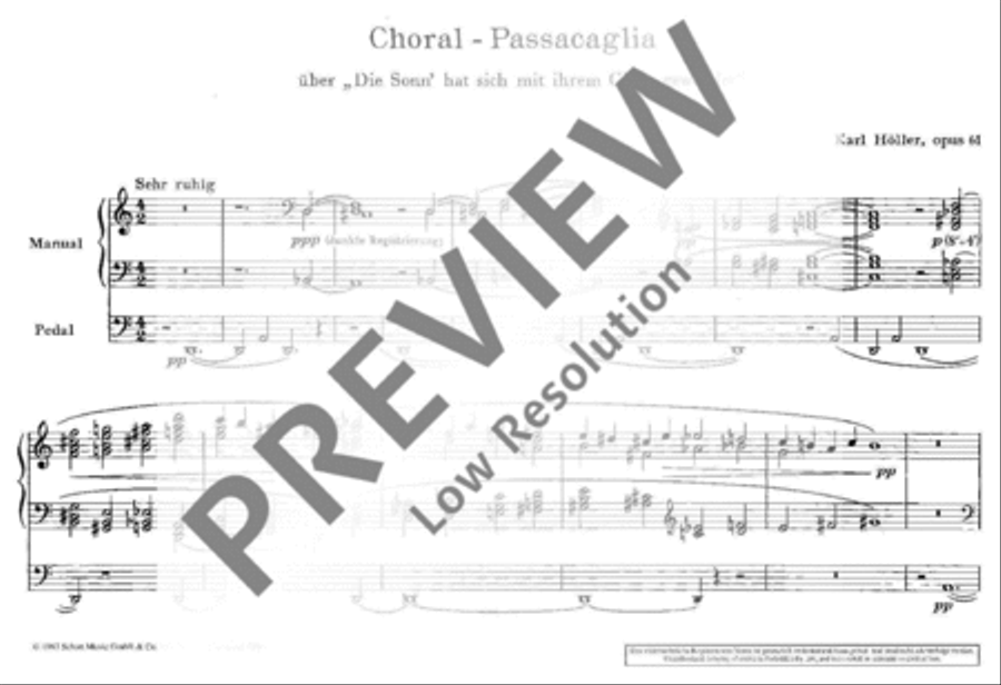 Chorale-Passacaglia Chorale-Passacaglia Organ scores gallery preview page 4