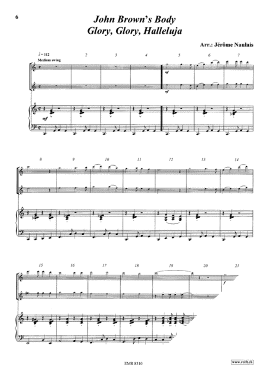 Album Volume 10 Flute Duet scores gallery preview page 4