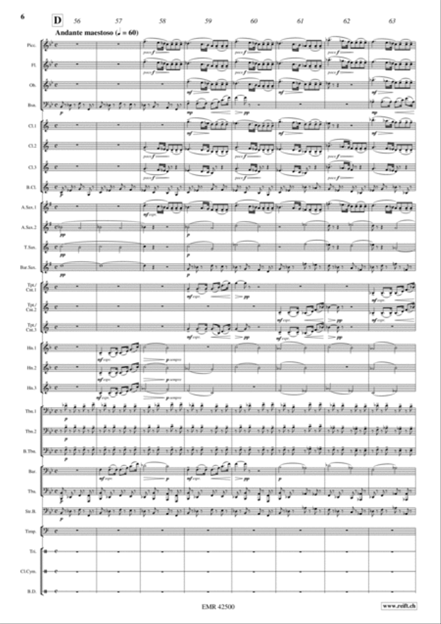 Il Pirata Il Pirata Concert Band scores gallery preview page 6
