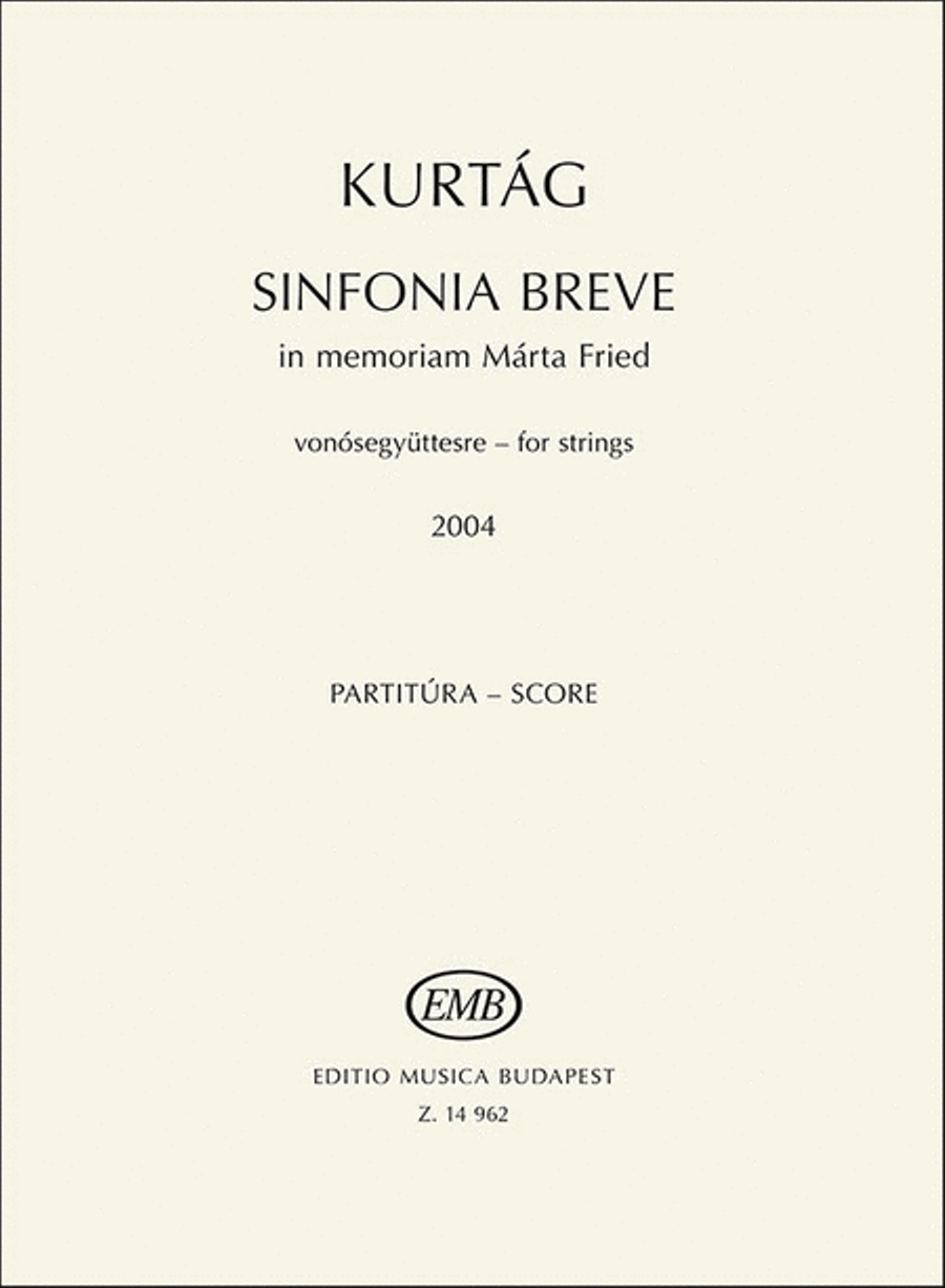 Sinfonia breve School and Community scores gallery preview page 1
