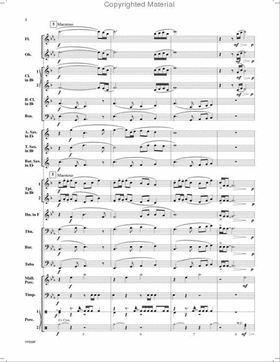 <br>Sheet music extract