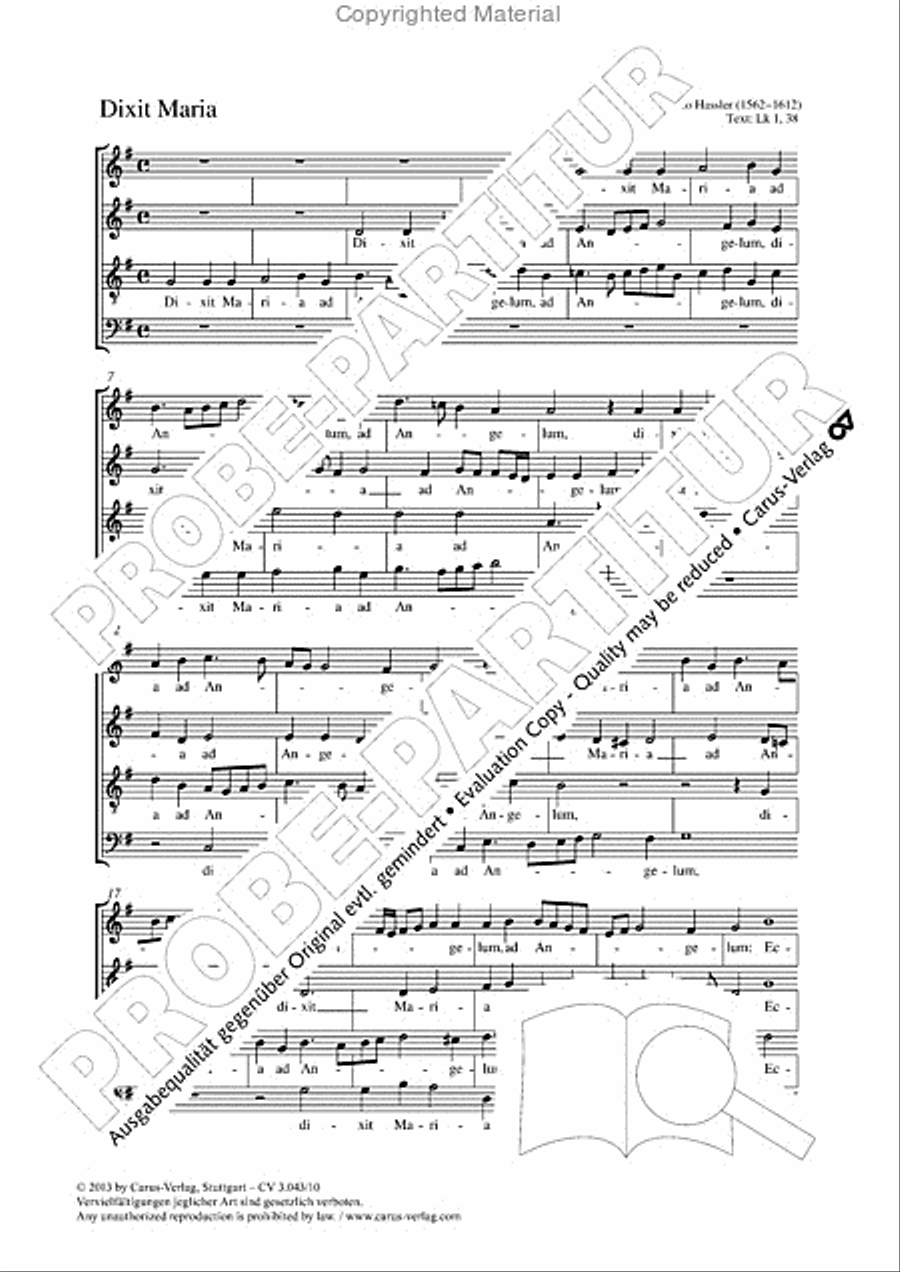 Dixit Maria Dixit Maria 4-Part scores gallery preview page 2