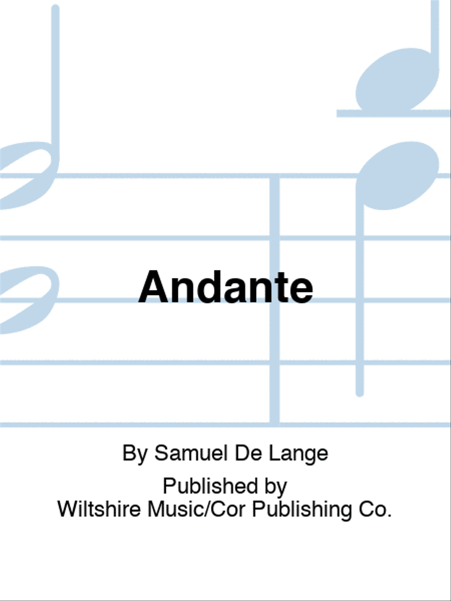 Book cover for Andante