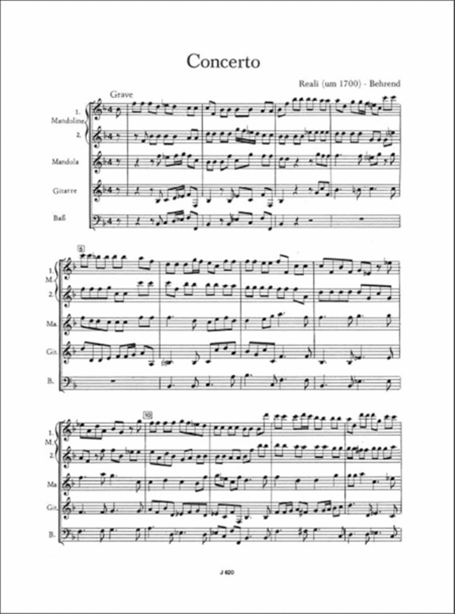 Concerto (um 1700) Score scores gallery preview page 2