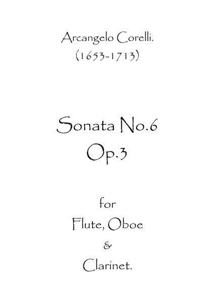 Sonata No.6 Op.3 image number null