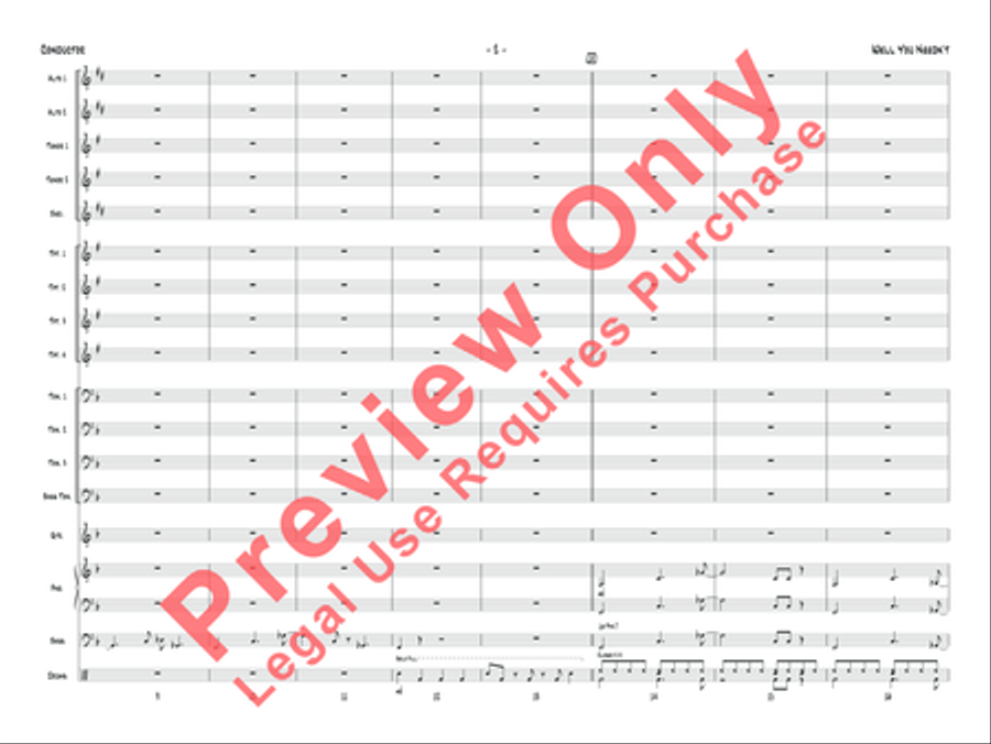 Well You Needn't Jazz Ensemble scores gallery preview page 3