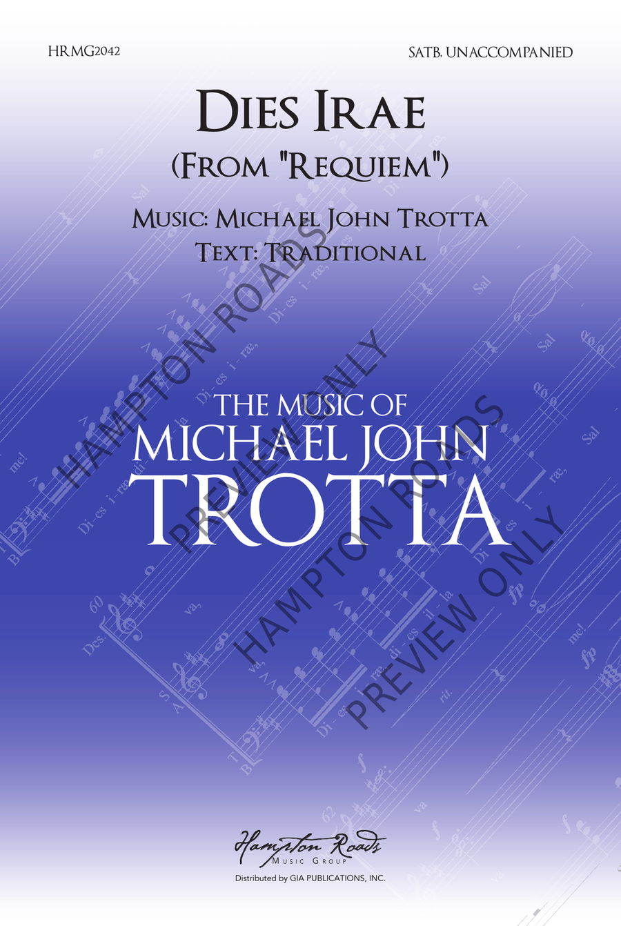 Dies Irae (SATB) 4-Part scores gallery preview page 2