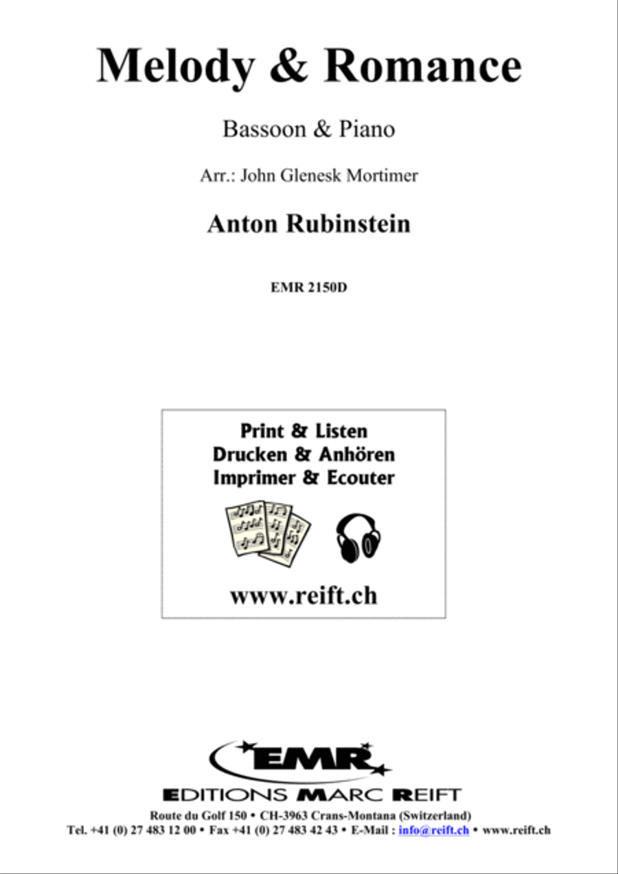 Melody & Romance Bassoon Solo scores gallery preview page 8