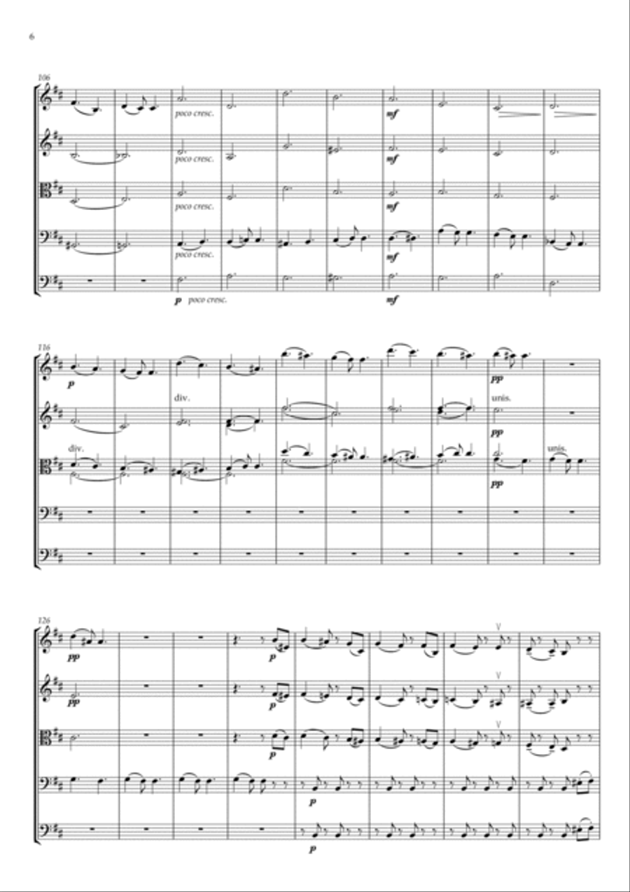August: The Harvest String Orchestra scores gallery preview page 6