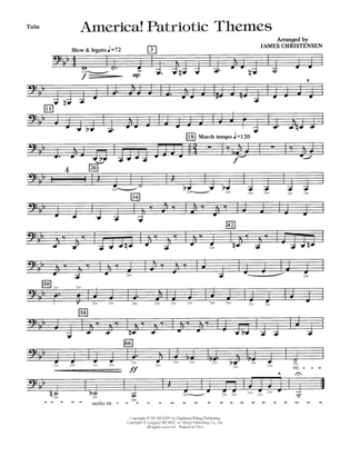 America! Patriotic Themes (as played at Disney World): Tuba